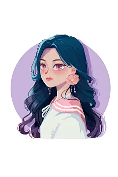 人物头像插画