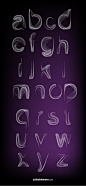 EXPERIMENTAL TYPOGRAPHY - SMKR : experimental font made with processing