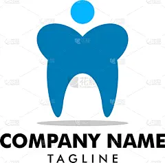 口腔卫生,品牌名称,人,商务,健康保健,家庭,牙医,门诊部,模板,剪影