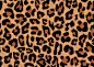 
纺织的豹子无缝矢量图案时尚背景
