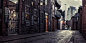 Streets Lanterns Twitter Cover & Twitter Background | TwitrCovers