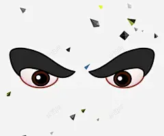 手绘人物脸部眼睛 免费下载 页面网页 平面电商 创意素材