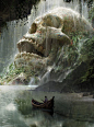 fantasyartwatch:  “Skull Cave by Quentin Mabille  ”