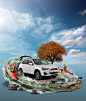 MITSUBISHI Autumn check 2015 _ In cooperation with FCB Amsterdam I created this image, build out of stockimages, for the Autumn