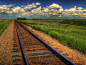 Photograph Blue Sky on Rails by Evan Leeson on 500px