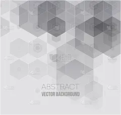 矢量抽象几何背景。宣传册设计的模板。
