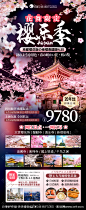 花舞限定樱乐季旅游海报-源文件-志设网-zs9.com