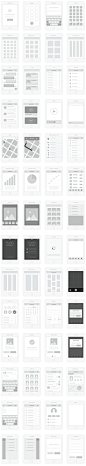 free:一套不错的sketch线框图下载 #app##线框图#