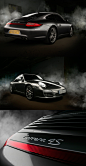 保时捷Porsche 911汽车摄影图-使用光绘技术带来的形状和曲线美封面大图