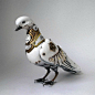 蒸汽朋克风动物雕塑 艺术家  Igor Verniy