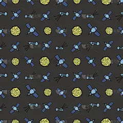 太空望远镜和小行星无缝模式