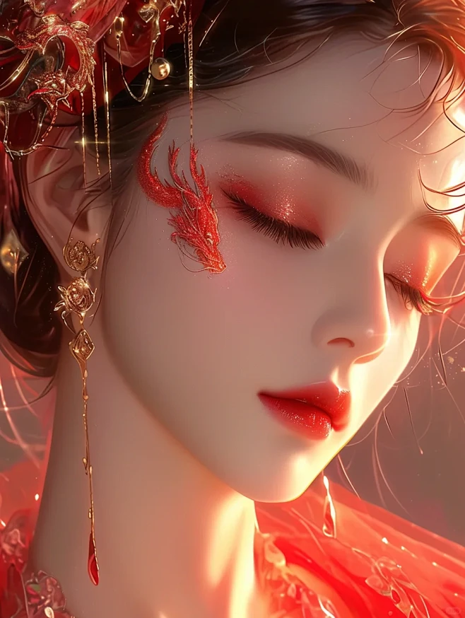 ️国风肖像——神龙佑我。