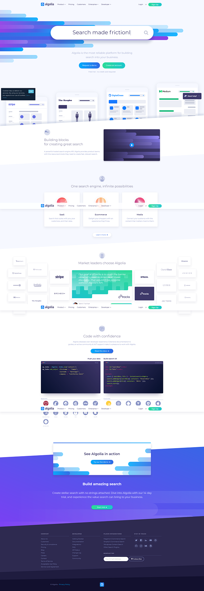 Algolia | The Most R...