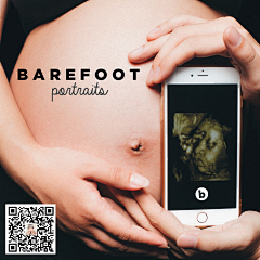 barefoot贝儿福摄影采集到PREG - 孕期照