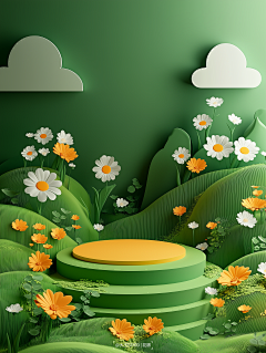 不做设计不秃头采集到C4D 写真 合成 背景