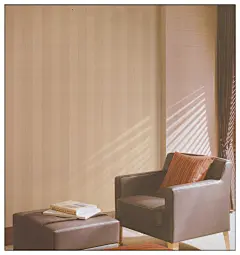 【王氏】塑料PVC复古 棕色竖条 书房老人房专用_壁纸大全_雅特居家壁纸网