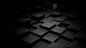 General 2560x1440 digital art dark Tile cube