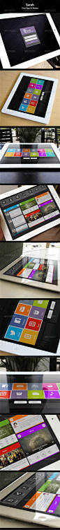 iPad App UI Retina - Sarah