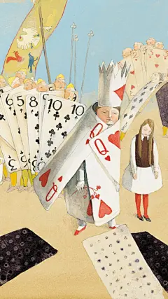 插画壁纸 爱丽丝梦游仙境