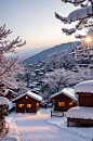 数字艺术雪景冬季风景-众图网