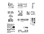 #logo设计集# 文字排版，值得参考～ ​​​ ​​​​