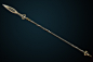 Medieval spear, Dmitrii Plotnikov : High-poly model of the medieval spear for Life is Feudal.