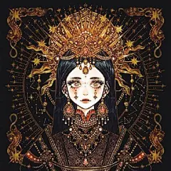 23张心中的“塔罗牌”女神，哪一张插画属于“此时此刻”的你？