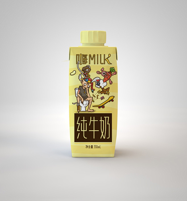 嗨！精彩缤纷MILK！！ - 视觉中国设...