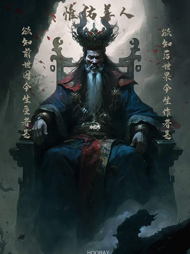 十殿阎罗-花瓣网