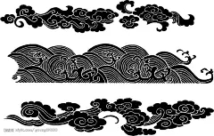 云纹矢量图__传统文化