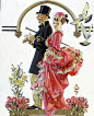 黄金时代人物插画大师：J.C. Leyendecker