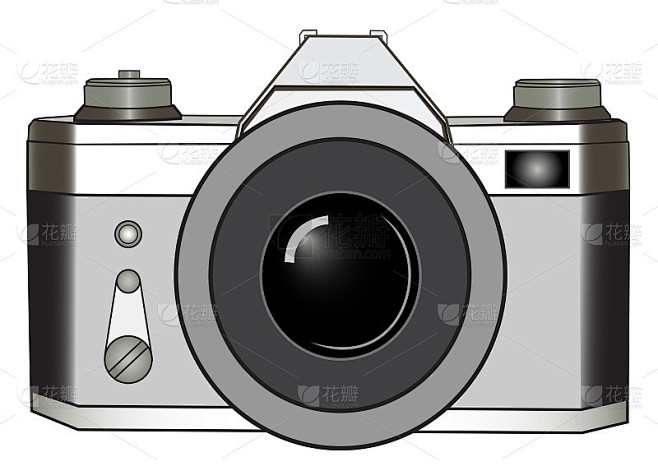 Classic SLR photo camera