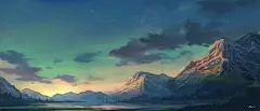 pixiv——少女为何呆呆的望着远方~风景·异界·孤独·精选插画