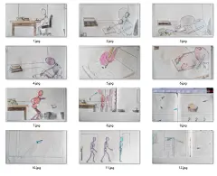 《纸飞机》分镜