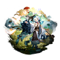厘青 | Alchemy Stars Database : 厘青 'Wandering Apothecary'. 師從名醫卜存子的小醫生，人小鬼大，言語辛辣，同時也是位靠譜的好醫生。雖說如此，他也有不禁夸的一面。