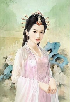 缘海鱼非hebe采集到古代美女