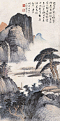 山灵如有意，仙掌傍危峦。欲挹芙蓉露，疑弹司寇冠。云来披玉袂，日上弄金丸。指掌传真诀，还当仔细看。
【图：胡若思】
