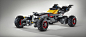 Chevrolet Unveils Life-Size Lego Batmobile — urdesignmag : Chevrolet has unveiled a life-sized LEGO Batmobile at the 2017 North American International Auto Show. Measuring 17–feet long and featuring exclusive stud shooters, the LEGO Batmobile from Chevrol