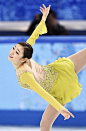SOCHI Russia Kim Yu Na of South Korea performs in the women's short program of the figure skating competition at the Winter Olympics at the Iceberg...