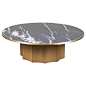 Normandie Coffee Table 48" By Lawson-fenning