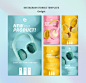 Gadget concept instagram stories template Free Psd