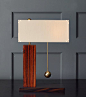 Brass Ball Series, One-Way Table Lamp by Lika Moore : Solid cocobolo body, solid brass ball switch, Pongee silk shade.
20''H x 6''W x 14''D
UL listing additional
Limited customization available. Please call for ...