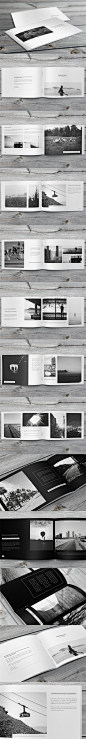 Minimalfolio Photography Portfolio A4 Brochure #4 : Minimalfolio #4 is a horizontal photography portfolio A4 brochure.