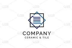 品牌名称,矢量,工业,陶瓷制品,几何形状,插画,砖地,干净,符号,平坦的_4724151063