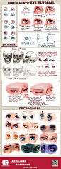 Qinni 半写实风格+动漫风格眼睛的研究，画好眼睛就能充分地表达出角色的情绪.
