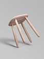 SOLID STOOL for Caussa - Studio Kowalewski : Modular LED desk lamp for Normann Copenhagen, with a very flexible positioning and a minimal design.