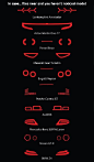 Supercars at night…duh (my favorite game while we were in the car when I was a kid  was to be able to recognize a car from the headlights)Tail Lights, Sports Cars, Supercars, Trav'Lin Lights, Rear Lights, Super Cars, Night, Design, Dreams Cars