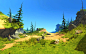 Stylized Game Environments : work samples, screenshots from game engines, multiple game titles