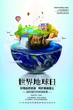 保护环境公益海报
