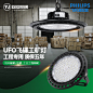 led工矿灯100w200w厂房车间仓库UFO飞碟灯工业天棚防水照明天井灯-淘宝网